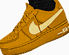 Gold Air Force 1 +