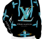 LV HOODIE BLUE MEN