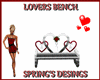 LOVERS BENCH