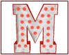 Valentine Letter M