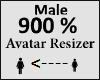 Avatar scaler 900% Male