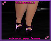 WE! adele shoes purple