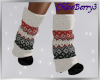 Xmas pattern sock boot 3