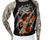 DDW Wolf Skull Top Cpl