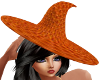 Orange   Witch  Hat