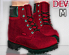 Red Boots Female