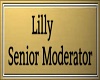 Lilly's Desk Sign
