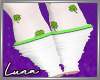 *L* St Paddys Kiss Socks