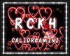 RCKH NEON RED HEART