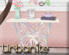 Pastel Butterfly Table