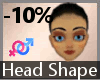 Head Shaper Thin -10% FA
