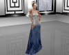 Silver & Blue Gown