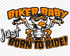 Baby Born To Ride Prego