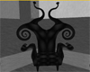 Funky Black Spiral Chair