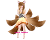Blonde Kitsune Tail