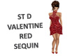 ST D RED SEQUIN DRESS 1