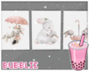 ✧ - bunny room frames