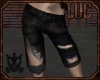 [luc] tattered shorts