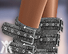 YA.Grey Denim Boots