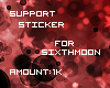 SM Support Sticker -1k-