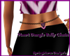 Pink Heart Belly Chain