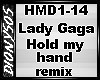 *D* Hold my hand rmx