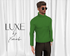 LUXE Tneck Kelly Green