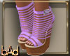 Purple Polka Dot Sandals