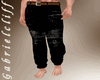 Black Pants with Belt