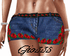 [Gio]JEANS ROSE SHORTS