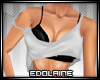 E~ Sexy Top Black&White