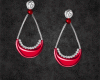 (KUK)earrings red cute