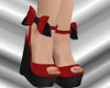 [FMA]Red/Black bow heels