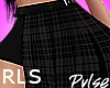 Plaid Skirt Black | RLS