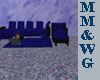*MM* couch Blue/Black
