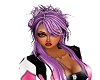 Purple Layered Hair