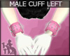 +KM+ Ring Cuff Pink M-L