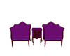 Passion Purple Chair Set