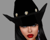 Cowgirl Hat Black1