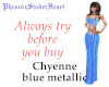 Chyenne blue metallic