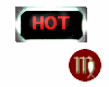 M! hot flashing sticker