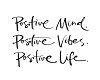 be positive