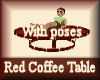 [my]Red Coffee Table w/p