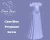 Cass Blue Pregnant Gown