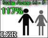 Scaler Avatar M - F 117%