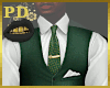 Martini Green Vest Suit