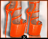 ♔ Neon Orange Heels!