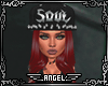 CAP HAIR RED OMBRE