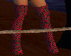 Red'n'Black Mesh Boots