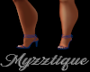 !M Nixiz Blue Heels